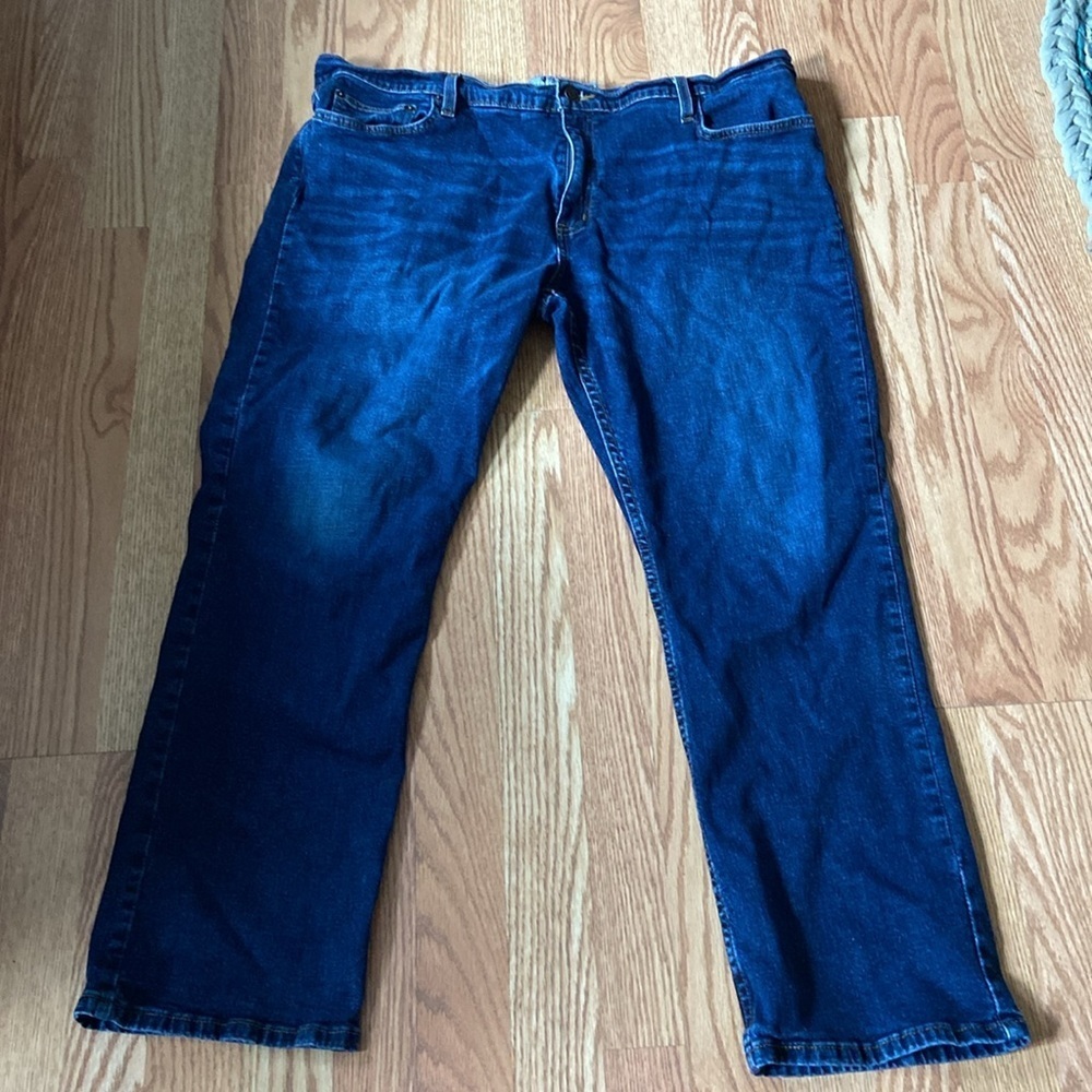 Mens Straight Fit Jeans size 42W x 30L